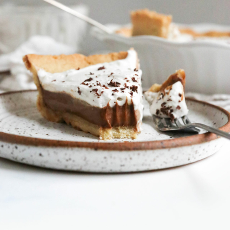 Vegan French Silk Pie