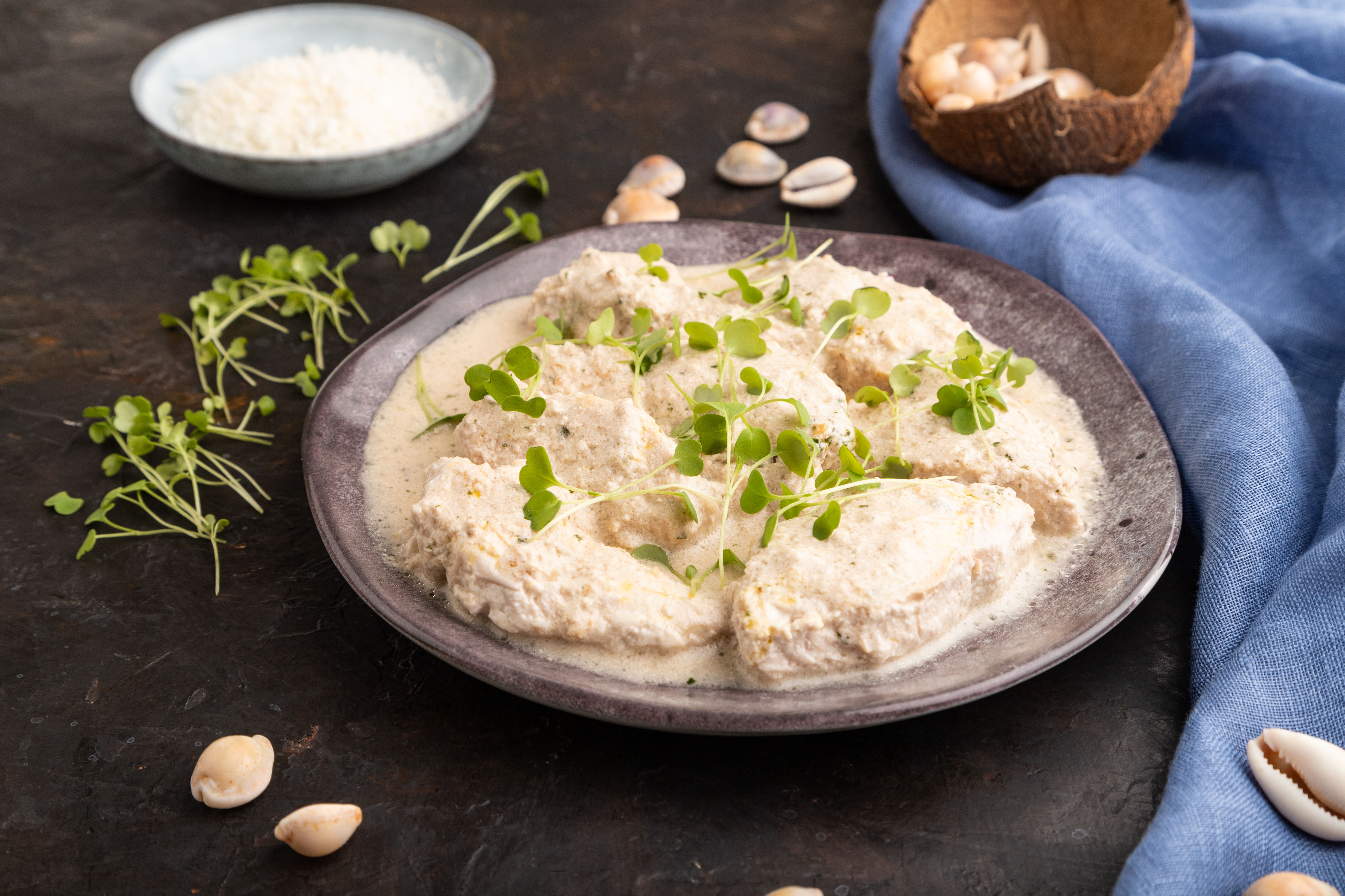 Creamy garlic chicken